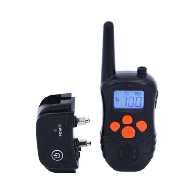 Free Sample Wholesale Waterproof Training Long Term Control Anti Bark Electric Remote Flashing Shock Beeper Pet Dog Collars